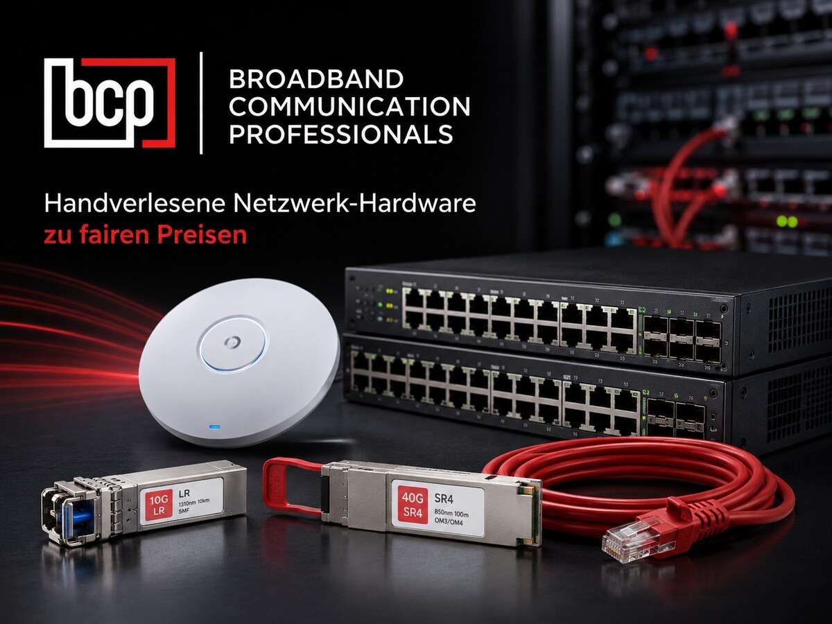 bcp – handverlesene Netzwerk-Hardware zu fairen Preisen